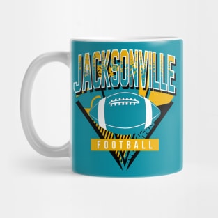 Jacksonville Football Retro Gameday Mug